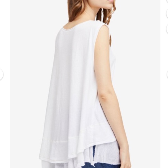Free People Peachy Distressed Tank Top - Picture 15 of 16